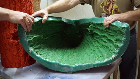 FormRub 35 Mold of the Log FormRub 35 Rubber Mold - Pollytek