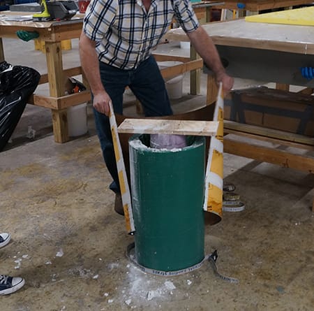 Remove the Concrete from the Mold Demold Concrete