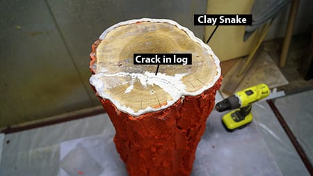 Fill Cracks with Clay & Make Clay Gasket Prepare the Model for Mold Making